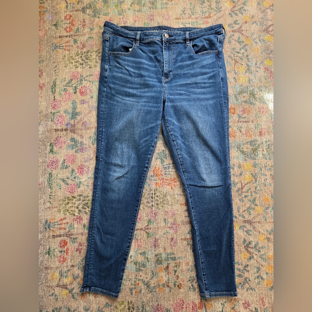 American Eagle Outfitters Medium Blue Skinny Jeans